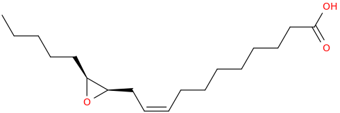 9 undecenoic acid, 11 [(2r,3s) 3 pentyl 2 oxiranyl] , (9z) 